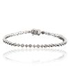 Image 3 : 14KT White Gold 1.15ctw Diamond Tennis Bracelet