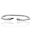 Image 7 : 14KT White Gold 1.15ctw Diamond Tennis Bracelet