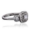Image 2 : 14KT White Gold 0.54ctw Diamond Ring