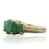 Image 2 : 14KT Yellow Gold 1.85ctw Emerald Ring