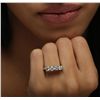 Image 2 : 14KT White Gold 1.29ctw Diamond Ring