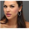 Image 1 : 14KT White Gold 5.89ctw Diamond Earrings