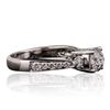 Image 2 : 18KT White Gold 1.40ctw Diamond Ring