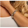 Image 2 : 18KT Yellow Gold 7.80ctw Diamond Bracelet