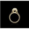 Image 8 : 14KT Yellow Gold 1.71ct Pear Cut Diamond Solitaire Ring