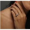 Image 2 : 14KT White Gold 1.20ctw Diamond Ring