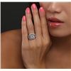 Image 2 : 14KT White Gold 2.25ctw Diamond Ring