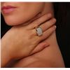 Image 2 : 14KT Yellow Gold 0.71ctw Diamond Ring