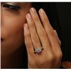 Image 2 : 14KT White Gold 1.43ctw Diamond Ring