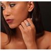 Image 1 : 14KT Two-Tone Gold 3.49ct Morganite and Diamond Ring