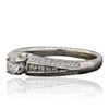 Image 2 : 18KT White Gold 0.62ctw Diamond Ring