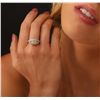 Image 1 : 18KT Two Tone Gold 2.02ctw Diamond Ring