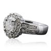 Image 2 : 14KT White Gold 1.32ctw Diamond Ring