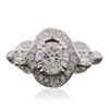 Image 2 : 18KT White Gold 1.64ctw Diamond Ring