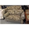 Image 1 : OVERSTUFFED FLORAL BACK SOFA AND LOVESEAT SET