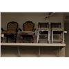 Image 2 : DEALER LOT OF 22 MISMATCHED DINING ROOM CHAIRS AND STOOLS