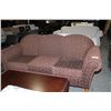 Image 2 : DARK BROWN PATTERNED SOFA