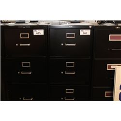 BLACK 4 DRW. LEGAL FILE CABINET