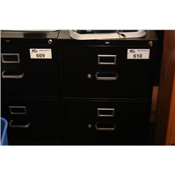 BLACK 2 DRW. LEGAL FILE CABINET