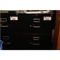 BLACK 2 DRW. LEGAL FILE CABINET