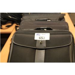 BOX OF LAPTOP CARRY CASES