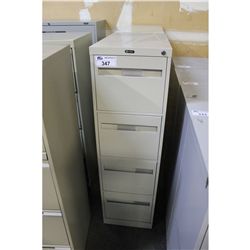 BEIGE 4 DRAWER  FILE CABINET