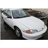 Image 2 : 2000 CHEVROLET CAVALIER, 4DOOR SEDAN, WHITE, VIN # 3G1JC5244YS220618