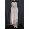 Image 2 : WHITE WEDDING DRESS WITH TRAIN