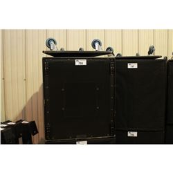 EAW KF750 TRI-AMP FULL RANGE LOUD SPEAKER WITH SOFT BAG AND WHEEL BOARD