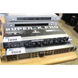 BEHRINGER CX2310 SUPER-X PRO HIGH PRECISION 2/3 WAY CROSSOVER