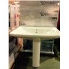 Image 2 : DURAVIL CARO WEISS (ALPIN) 04349000001 PEDESTAL SINK