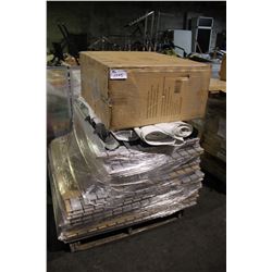 PALLET OF WALL SHELVING