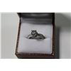 Image 1 : ONE LADIES 14KT WHITE GOLD DIAMOND SET ENGAGEMENT OR DRESS RING SET WITH 49 ROUND BRILLIANT CUT