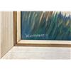 Image 2 : OIL ON BOARD "UNTITLED-NATIVE OVER LOOKING THE LAKE" SIGNED LOWER LEFT WADSWORTH