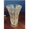 Image 1 : Heavy Crystal Vase (9.5" high)