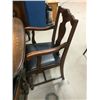 Image 2 : Solid Walnut Dining Suite Including Table, 6 Chairs and Buffet