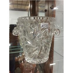 Crystal Ice Bucket (5.25" high)