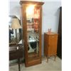 Image 1 : Light Up Display Cabinet With Mirror Back (76" high X 24" wide X 12" deep)