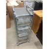 Image 1 : Metal Storage Cabinet on Wheels