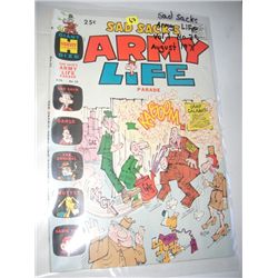 1971 *VERY RARE* VOL.1 JANUARY NO.35 HARVEY COMICS *SAD SAD SACK ARMY LIFE* BOOK VALUE $30.00+!!