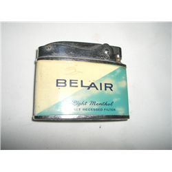 VINTAGE UNIQUE LIGHTER *PENIGIN-BELAIR LIGHT MENTHOL* !! LIGHTER CAME OUT OF SAFE!!