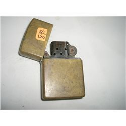 VINTAGE VERY OLD *ZIPPO H O1* LIGHTER STAMPED *ZIPPO-BRADFORD,PA MADE IN USA*!! LIGHTER CAME OUT OF 