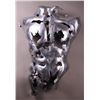 Torso metal sculpture. Signed by artist.  Size: 24