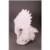 Image 1 : Exquisite white quartz Eagle killing a fish on the