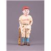Image 1 : 1900's "Slugger" cast iron Baseball Bank. This colorful