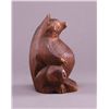 Image 2 : Rare 1900's Japanese wood carved bear. (Size: See last