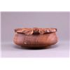 Image 1 : Solid one piece hardwood bowl.  Unknown origin. (Size: