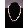 White coral beaded necklace. (Size: See last photo for