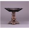 Image 4 : Art Deco ashtray with cherubs and smokey glass. (Size:
