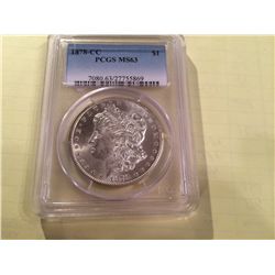 1878-CC Morgan Dollar - MS-63 PCGS